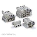 SMC 5-port Solenoid Valve/Rechargeable Battery Compatible Series 25A-VQZ Series