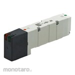SMC Base Mounted Plug-in/Plug Lead Single Unit Plug-in VQ4200 Series