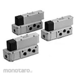 SMC Base Mounted Plug-in/Plug Lead Single Unit Plug-in VQ5100 Series