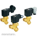 SMC Direct Acting 2-port Solenoid Valve with Built-in Y-strainer VXK Series VXK2112
