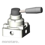 SMC Hand Valve, Vh Series, Vh3-