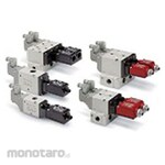 SMC Rubber Seal/3-port/Pilot Poppet Type Base Piping Type/Single Unit VP744 Series