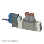 SMC Solenoid Valve (SY) dia.6 One Touch (Katup Solenoid)