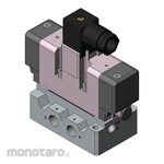SMC Solenoid Valve (VQ7) Side Ported Rc1/4