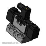 SMC Solenoid Valve (VS7) Side Ported 3/8