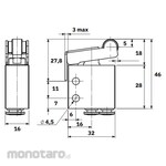 Vesta Roller Lever Mechanical Valve 3/2