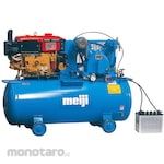 MEIJI AIR COMPRESSOR MFG. Medium-pressure small general-purpose engine compressor