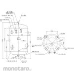 MEIJI AIR COMPRESSOR MFG. air tank
