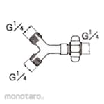 ANEST IWATA Air Joint Three-Way