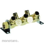 CHIYODA TSUSHO Free Joint 4 5WAY 6mm (Manifold 5 Cabang)