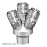 KRISBOW Quick Coupler Sambungan Selang Kompresor Bercabang