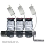 NITTO KOHKI Rotary Type Full Blow Line Coupler