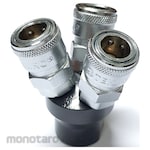 TEKIRO Sambungan Selang Kompresor Cabang 3