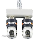 TRUSCO Coupling Auto-Lock Swing Pair 2 Branches (Kopler 2 Cabang)