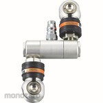 TRUSCO Coupling Auto-Lock Swing Rotary Pair 2 Branches (Kopler 2 Cabang)