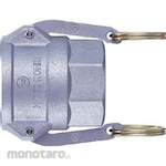 NITTO KOHKI Lever Lock Coupler Socket LD Type (for Male Thread Mounting) (Kamlok)