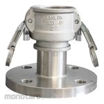 TOYOX Camlock 633 LBSL Stailess Steel (Kamlok)