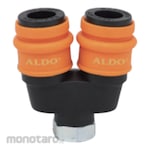 ALDO Coupler ABS + Nylon 2-Branch (Kopler)