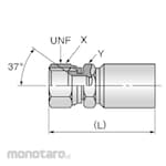Bridgestone Coupling NJ Flare Swivel (Kopler)