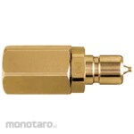 NITTO KOHKI Compact Coupler Plug (for Male Thread Mounting)
