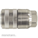 NITTO KOHKI Flat Face Coupler Socket