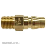 NITTO KOHKI Hi Coupler Plug (for Female Thread Mounting) Brass (Kopler)