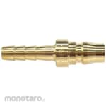 NITTO KOHKI Hi Coupler Plug (for Hose Mounting) Made Of Brass