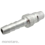NITTO KOHKI Hi Coupler Plug (for Hose Mounting) Stainless Steel (Kopler)