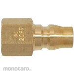 NITTO KOHKI Hi Coupler Plug (for Male Screw Mounting) Brass