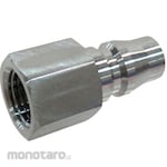 NITTO KOHKI Hi Coupler Plug (for Male Screw Mounting) Stainless Steel (Kopler)