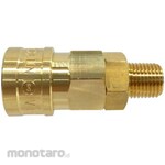 NITTO KOHKI Hi Coupler Socket (for Female Thread Mounting) Brass