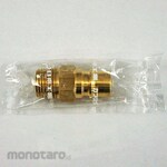 NITTO KOHKI High Capla Plug Large Diameter (for Internal Female Mounting) Brass