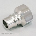 NITTO KOHKI High Capla Plug Large Diameter (for Male Screw Mounting) Stainless Steel