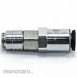 NITTO KOHKI Micro Coupler Tube Socket With Fitter (for Tube Mounting)