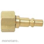 NITTO KOHKI Mini Coupler Plug PF Type (for Installation Of A Blow Pipe)