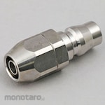 NITTO KOHKI Nut Coupler Plug (Made Of Stainless Steel)