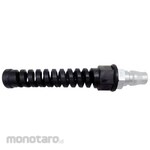 NITTO KOHKI Nut Coupler Plug (for Urethane Hose Attachment With Spring Nut)