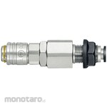 NITTO KOHKI Small Coupler Socket (for Panel Mounting With Tube Fitter)