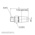 Nitta Moore Coupling Hydraulic Push-one (Kopler)