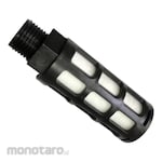 HPC Black Silencer Fitting Pneumatic PSL Type