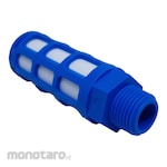 HPC Blue Silencer Fitting Pneumatic PSL Type