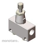 SMC AS Series Speed Controller With One-touch Fittings In-line Type