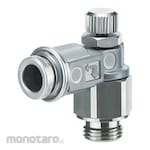 SMC Metal Speed Controller with One-touch Fitting