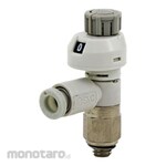 SMC Speed Controller With Indicator Elbow Type/Universal Type Body Size 1 AS-FS Series