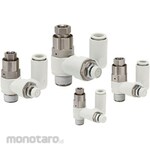 SMC Speed Controller with Pilot Check Valve ASP Series ASP530F