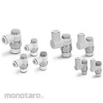 SMC Speed Controller/Clean/Low Particle Generation 10-AS Series 10-AS2211F
