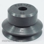 Myotoku Vacuum Pad, Bellows, Rubber Only, Pjg Series, Nitrile