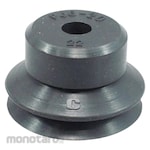 Myotoku Vacuum Pad, Bellows, Rubber Only, Pjg Series, Nitrile