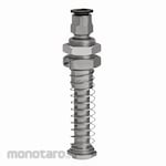 PISCO Vacuum Pad Long Stroke Without Cover Spring Type Vacuum Outlet Top Suction Mark Prevention Type