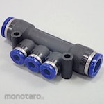 PISCO Corrosion Resistance SUS303 Equivalent Fitting Diameter Difference Triple (Sambungan Triple)
